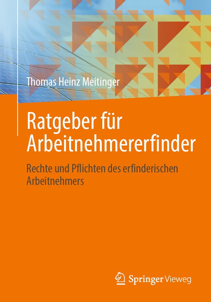 Buchcover: Ratgeber für Arbeitnehmererfinder
